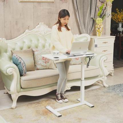 9C床边桌可移动床上电脑桌卧室桌子升降书桌家用笔记本学习折叠桌