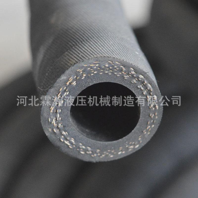 夹布橡胶管耐磨输水胶管喷砂喷浆橡胶软管低压胶管黑皮管夹布胶管