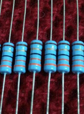 专业生产色环编带，mf电阻器金属膜1/8w1/4w1/2w1w2w3w5ws