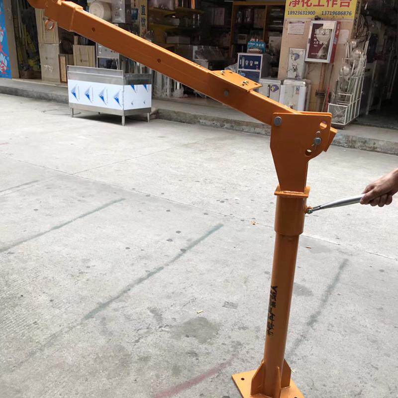 室内外装修重运机车载伸缩小吊机架子吊菜吊起吊粮旋转小吊机批发