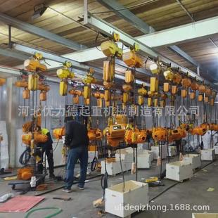 链条龙门起重吊机 环链电动葫芦批发2T380V运行鬼头葫芦1t日式