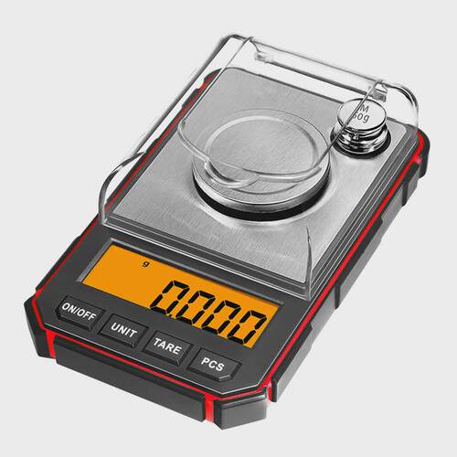 电子秤迷你珠宝称50g/0.001g精密克秤高精度天平称毫克称重秤