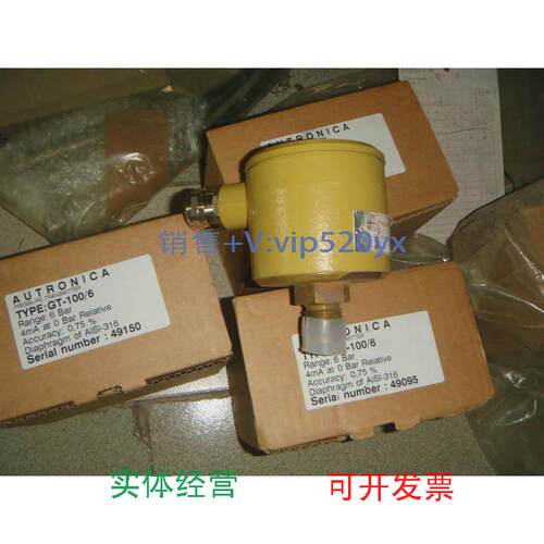 现货供应AUTRONICAGT-100原厂WARTSILAV46压力变压器GT-100/60-6B