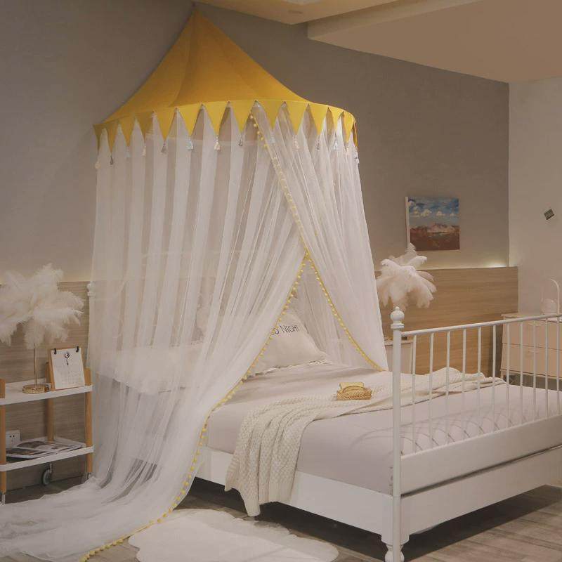 蚊帐家用免安装吊顶1.2儿童学生网红床幔圆加密厚落地1.8m1.5米床,床上用品,蚊帐,淘宝优惠券,粉丝福利购,淘宝优惠卷