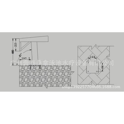 标准泳池出发出发游泳池出发台游泳比赛跳台台1级c001