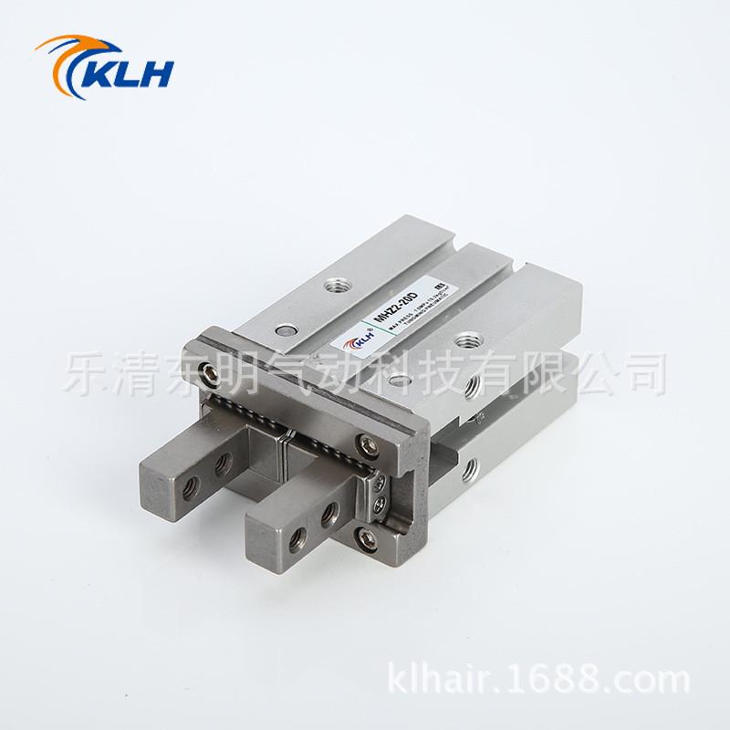 厂家供应气动气缸夹紧气缸摆动气缸气动手指手指mhz2-16d2