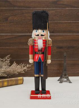 sb58197新年胡桃夹子士大兵木偶圣诞节经典款派对装饰工艺品