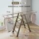 家用梯子折叠晾衣架室内多功能铝合金人字梯伸缩两用加厚晒被楼梯