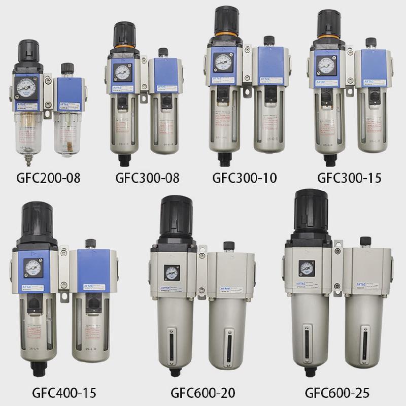 亚德客处理器气源油水分离过滤器gfc200-08300-10400-15600-25