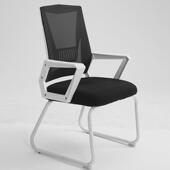 钢制办公椅舒适久坐弓形网布仪室椅子家用会靠背椅宿舍学生简约椅