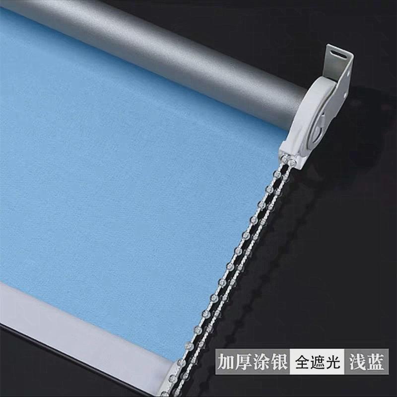 遮光卷帘窗帘成品百叶遮阳防水升降卧室卫生间办公室免打孔手新品