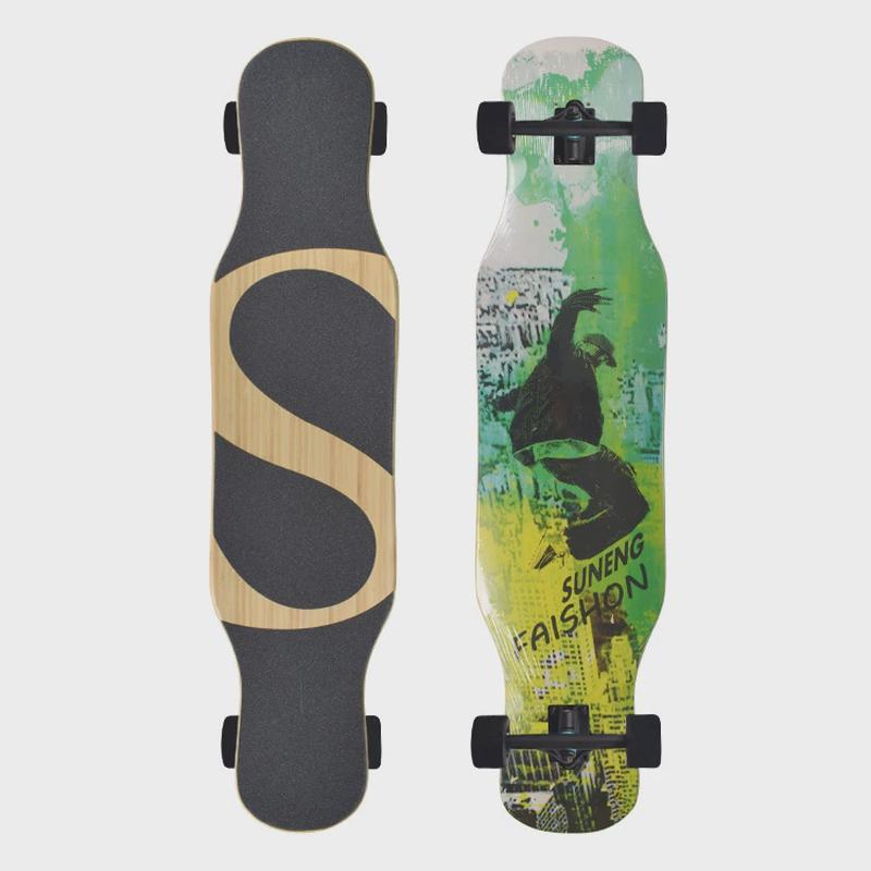 专业成人滑板长板舞四轮滑板男女生刷街竹木枫木公路双翘板鱼板板