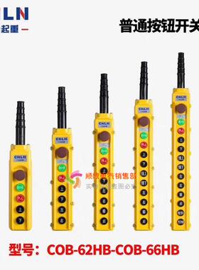 力诺cob-61a62a63a64a电动葫芦按钮开关防雨型行车手柄