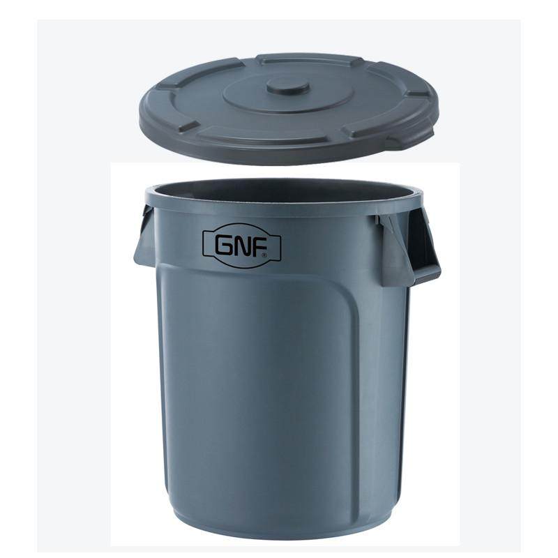 73n塑料桶储物桶塑料大号圆形垃圾桶户外小区物业加厚带盖环卫桶,家庭/个人清洁工具,垃圾桶,淘宝优惠券,粉丝福利购,淘宝优惠卷