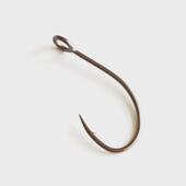 游山玩水马口钩白条翘嘴钩路亚飞钓歪嘴单钩8001S细条亮片钩