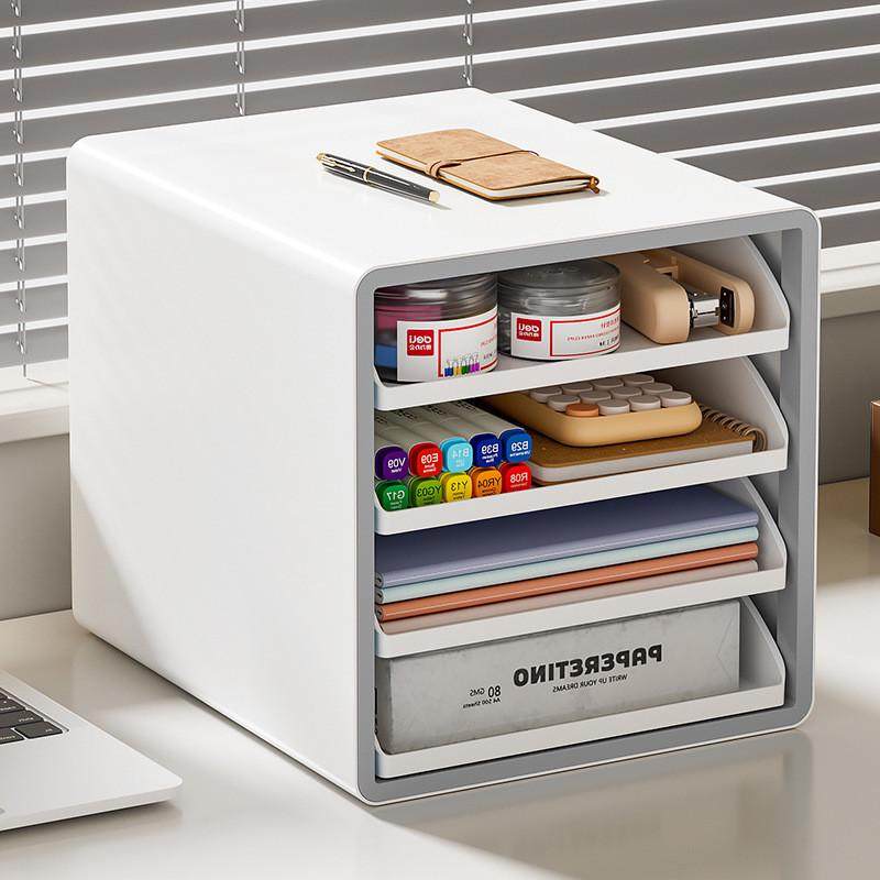 收纳桌面架开放式多层文件整理架办公桌A4分层抽屉式资料柜柜,办公设备/耗材/相关服务,3D打印机配件,淘宝优惠券,粉丝福利购,淘宝优惠卷