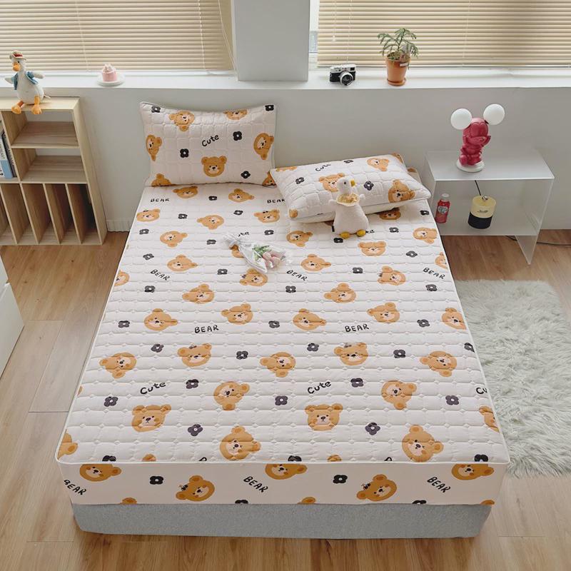 夹棉床笠单件全包防水床套罩尿床罩席梦思床垫保护罩防尘防污渍隔