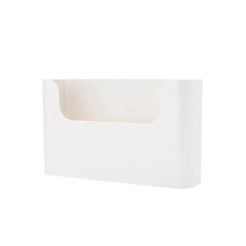 2o6x批发一番挂式白色壁挂式免打孔收纳盒粘贴式优选置物架悬挂,收纳整理,桌面收纳盒,淘宝优惠券,粉丝福利购,淘宝优惠卷