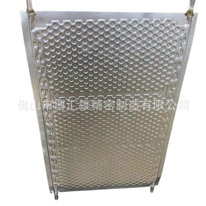 铝型材散热器汽车摩托车机油散热器抽风式工业路灯制作风冷