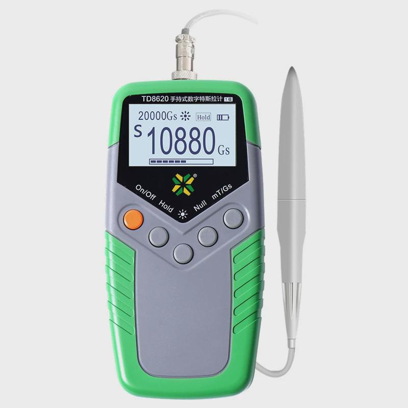 天恒td8620手持数字高斯计数显特斯拉计磁力计磁通tunkia密度仪