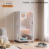 定制猫别墅家用室内实木猫柜三层猫实景宠物窝猫爬架空间舍制作