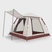 6人公园帐篷装 户外帐篷防蚊速野营露营帐篷全自动防晒开便携式