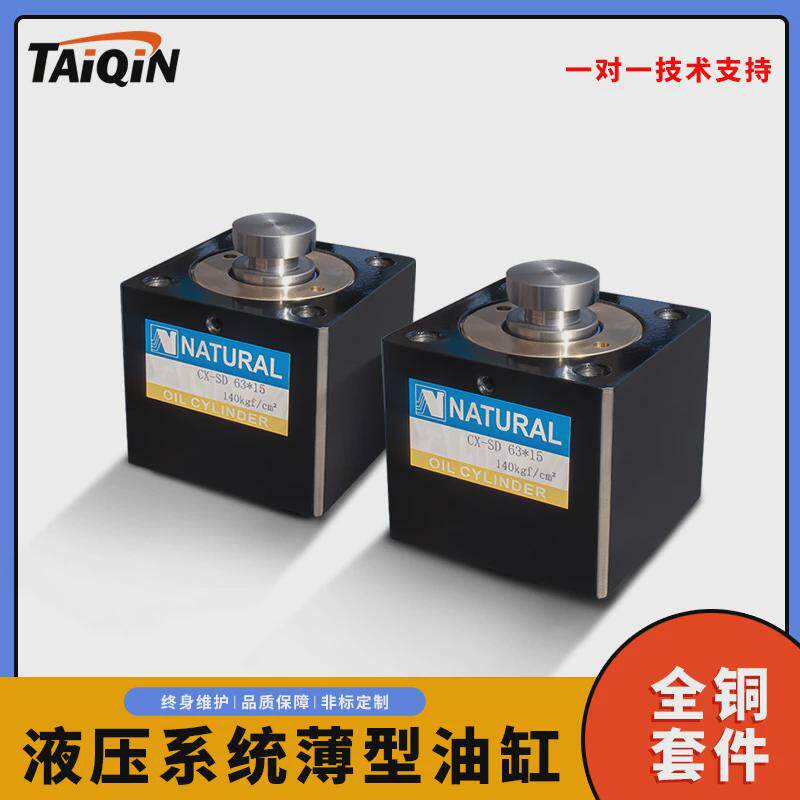 液压系统油缸方形油缸cx-sd立式薄型油缸可定非标微型液压油缸