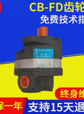 单级CB-FD齿轮泵卧式铸铁直流液压油泵液压精密齿轮泵厂家