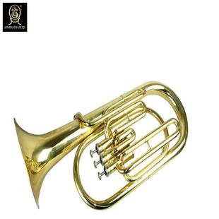 金果乐器佳佳巴立东次调号降b中音黄色巴立东中号出厂价出售
