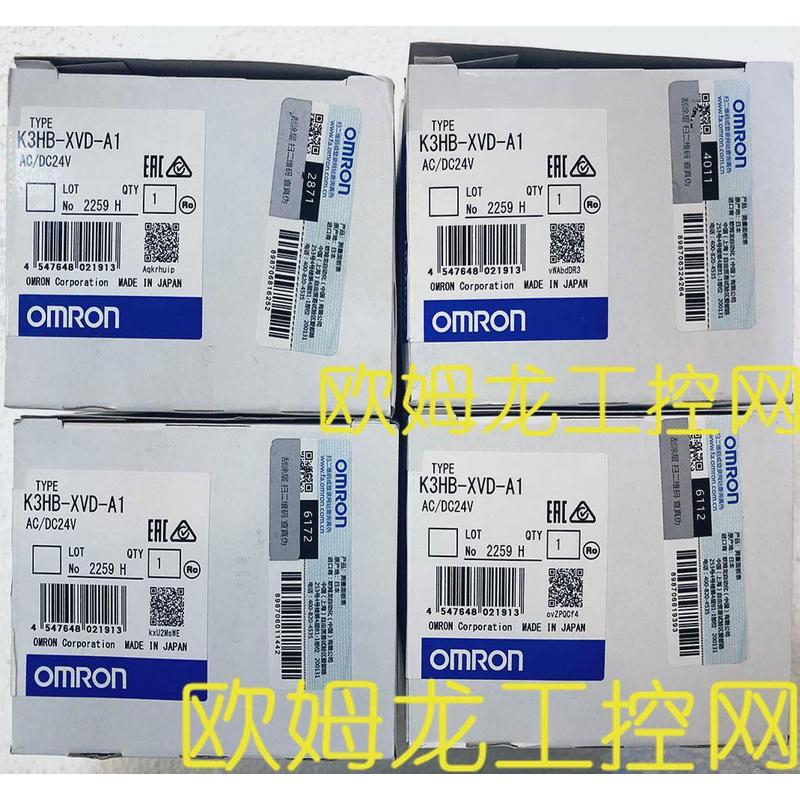 议价K3HB-XVD-A-DRT1 AC/DC24数显电压表欧姆龙OMRON全新原装未拆