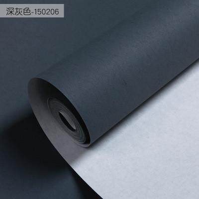 现代简约素色长纤无纺布墙纸卧室客厅纯色蚕丝纹理壁纸厂家直销