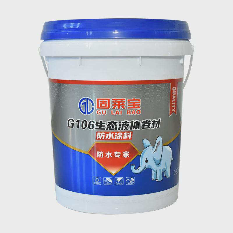 现货G106生态液体卷材防水涂料房顶楼顶房屋漏水裂缝胶防水涂料