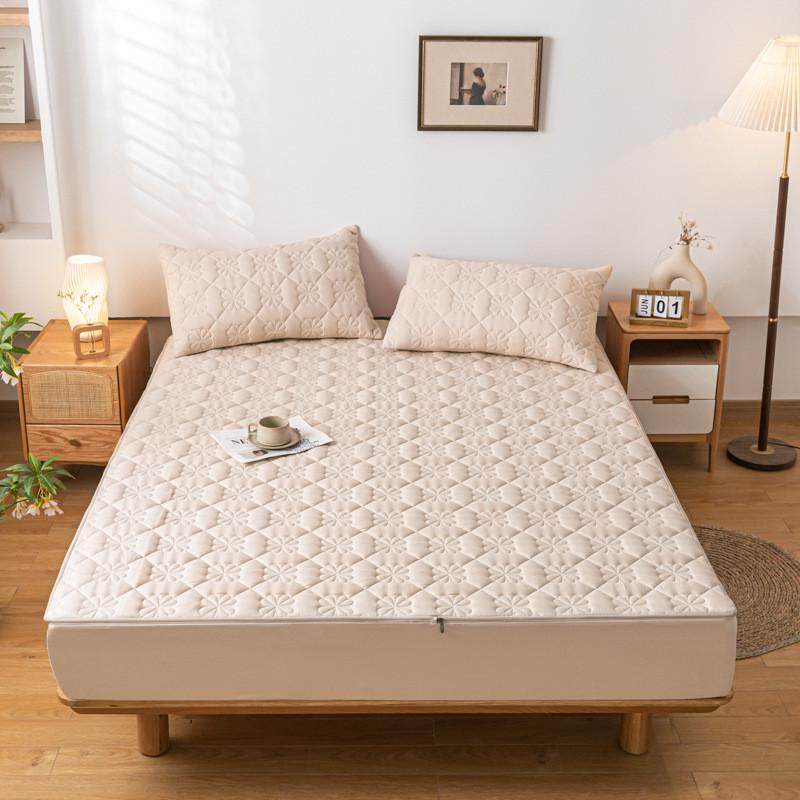 新款六面全包拉链床笠乳胶席梦思床垫保护套罩罩床罩床套加厚防滑