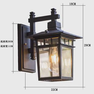 欧式外墙壁灯户外灯防水庭院灯阳台墙灯楼梯过道大门口室外壁灯