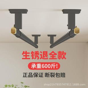 晾衣杆顶装 晾衣架阳台家用固定式 晒衣杆一根单杆打孔凉衣捍铝合金