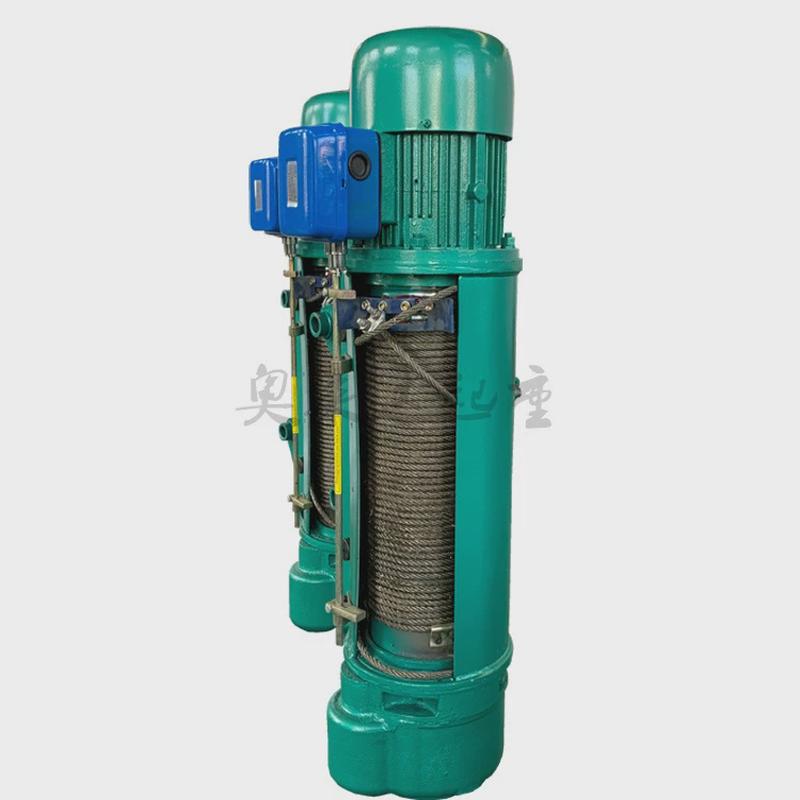 运行速式cd1型钢丝绳电葫芦铜芯电机单跑车起重葫芦