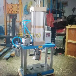 热销二吨脚踏动压床2t气动压机2000公斤出力四柱气自动冲压机