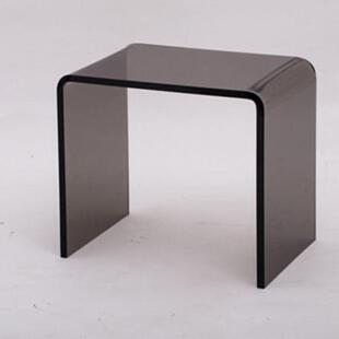 透明北欧简易亚克力整装换鞋凳抖音网红创意多功能家用矮凳化妆凳