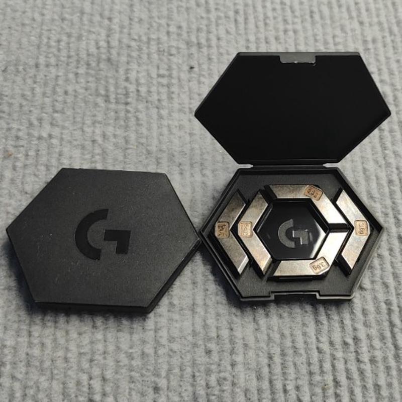 适用于罗技G502鼠标原装配重模块配重盒鼠标内置配重块一套