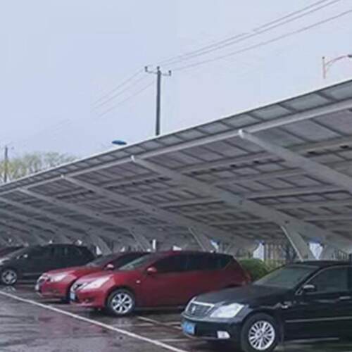 厂家停车棚太阳能光伏车棚钢结构汽车客车供应雨棚安装量大从优