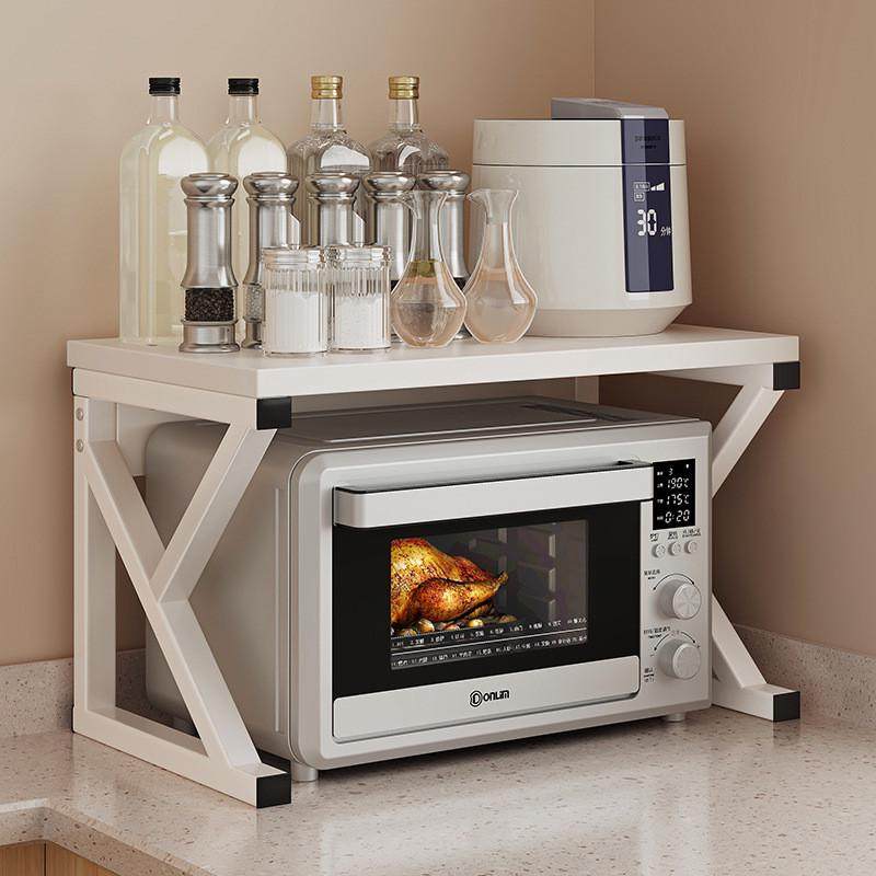 厨房微波炉置物架多功能家用台面储物架双层烤箱支架分层收纳架子,厨房/烹饪用具,厨房置物架/置物柜/角架,淘宝优惠券,粉丝福利购,淘宝优惠卷