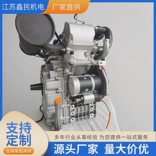 20马力水冷涡流柴油发电机2V80机械泵柴油机内燃机