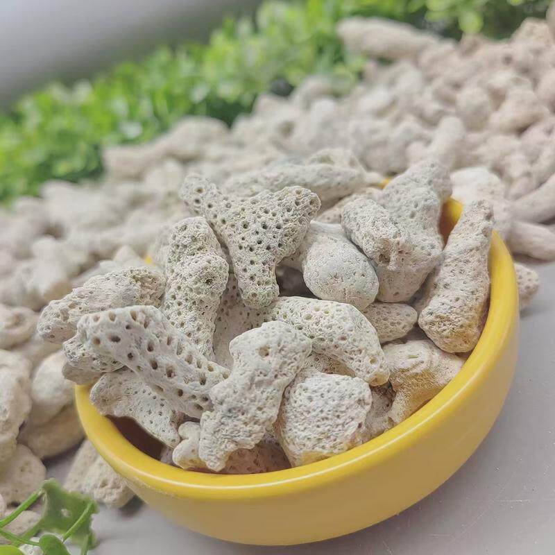 工厂直供珊瑚砂珊瑚骨水处理鱼缸造景水族鱼池过滤各种规格齐全
