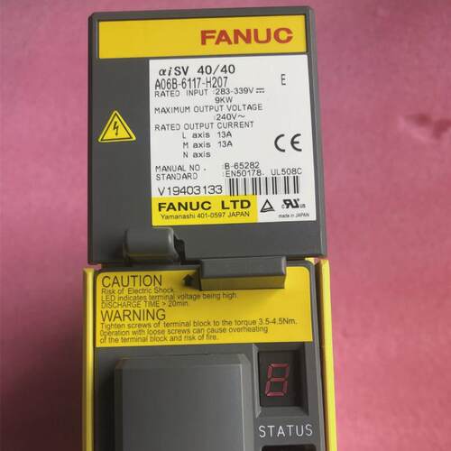 供应fanuca06b-6117-h207发伺服驱动器那科