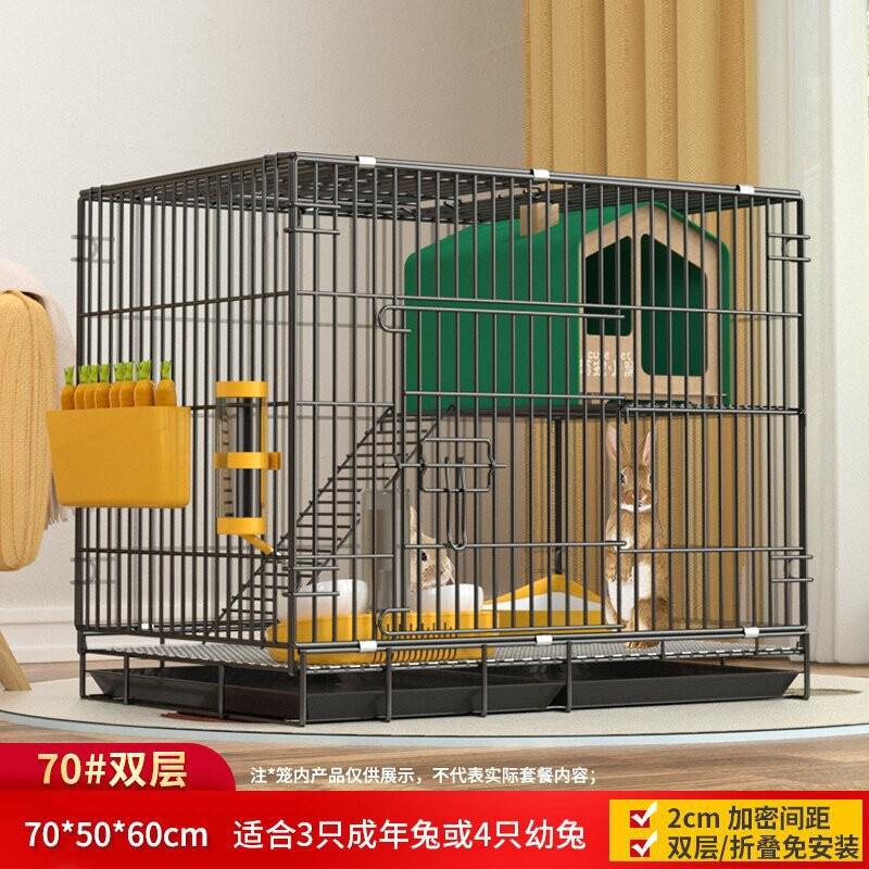 猫笼子室内家用猫别墅超大自由空间小型猫笼折叠猫猫屋舍猫咪笼子