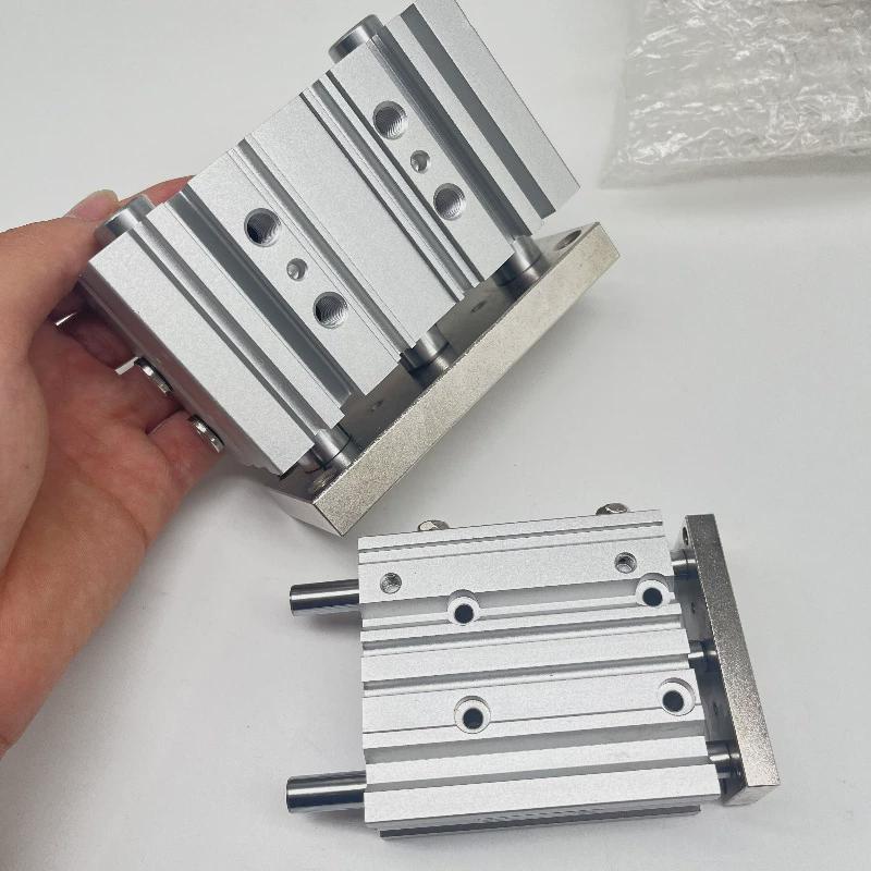 气缸三轴smcmgpl100-25/30/40/50/75/100/200/300/400zaz