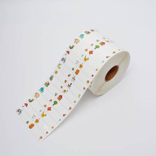 姓名贴卡通彩色不干胶标签贴纸防水防儿童水杯撕名字贴批发姓名贴