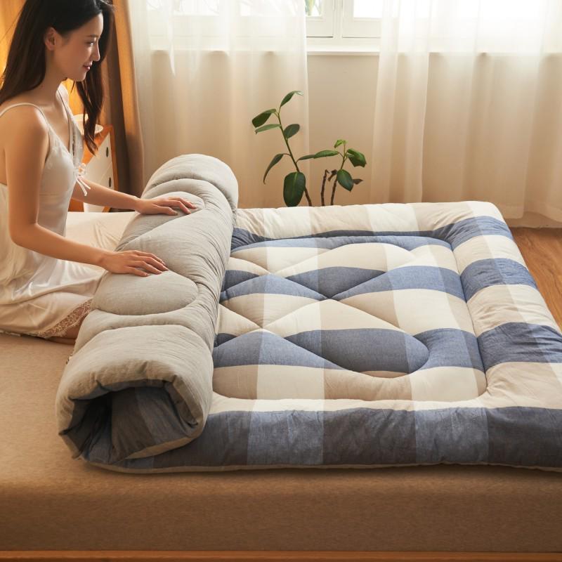 64n南方褥子折叠软被褥床褥垫被学生宿舍家用加厚垫子床垫成人不