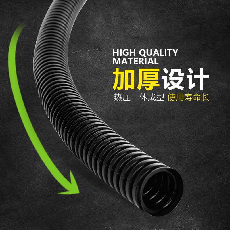尼龙波纹管尼龙阻燃防水波纹管汽车电线保护管穿线软管w18