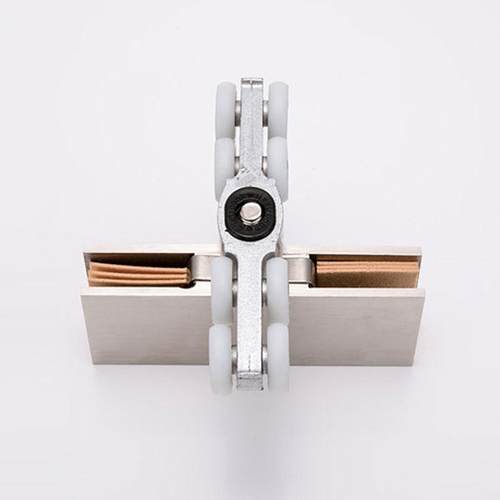 热销玻璃吊轮不锈钢方形玻璃门吊轮移门吊轮门吊趟轮推拉门滑轮门